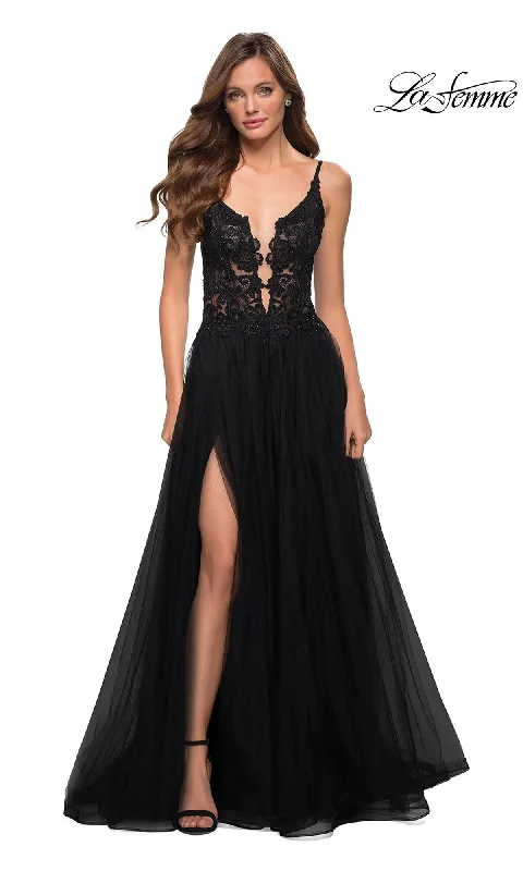 Great Bargains formal dressLa Femme 29686 Formal Prom Dress