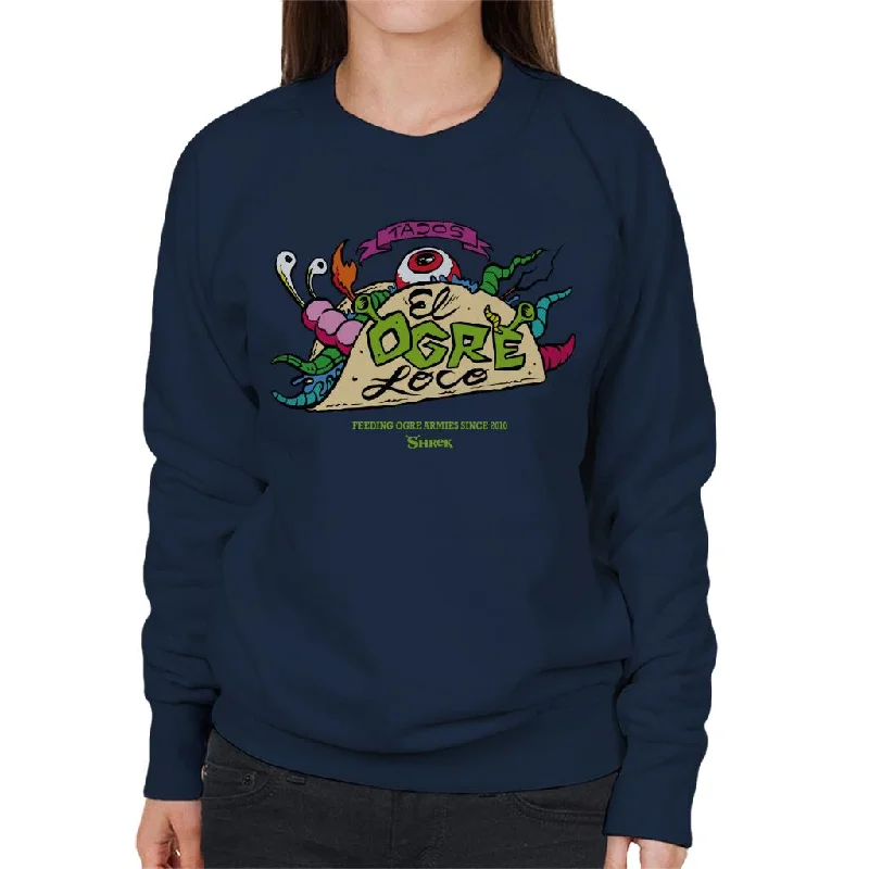 Buy More, Save More fashion sportswear hoodieShrek Tacos El Ogre Loco Women's Sweatshirt