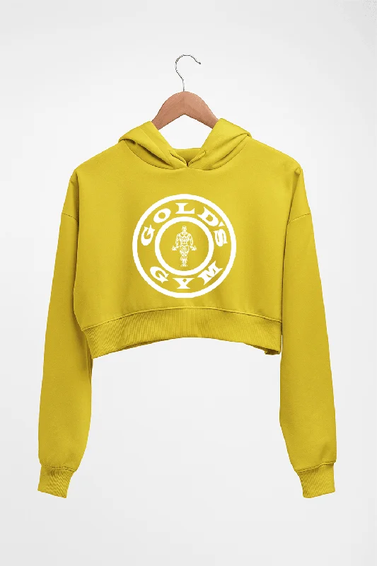 luxe hoodieGold's Gym Crop HOODIE FOR WOMEN