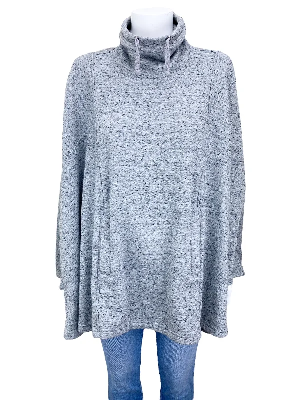 classic bomber jacketUGG Women's Cozy Pichot Fleece Poncho Grey Heather Size M/L