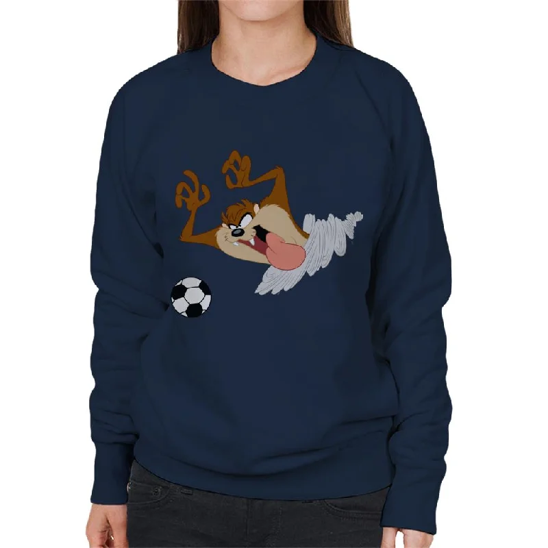 Special Savings urban sports sweatshirtLooney Tunes Football Taz On The Pitch Women's Sweatshirt
