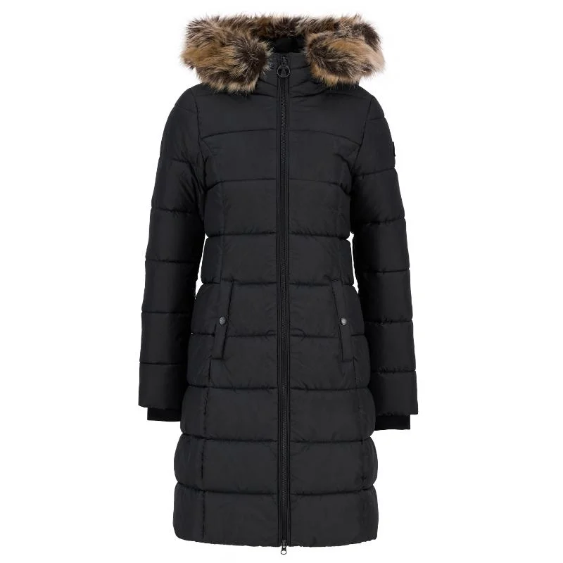 Buy More, Save More modern coatBarbour Rosoman Ladies Quilted Jacket - Black