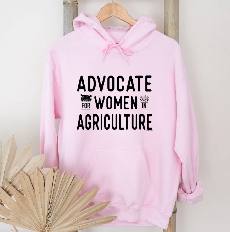 Limited Availability performance hooded sweatshirtAdvocate For Women In Agriculture Hoodie (S-3XL) Unisex - Multiple Colors!
