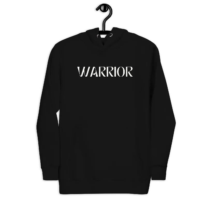 Super Sale cozy gym sweatshirtWARRIOR ... For Life Hoodie