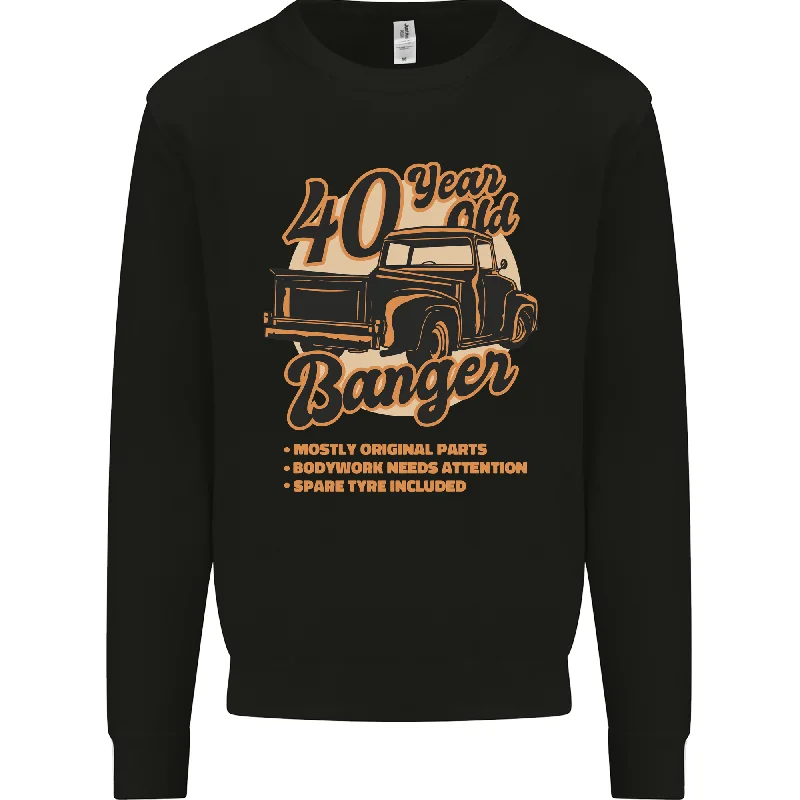 Bargain Prices bold fitness hoodie40th Birthday Sweatshirt for Men - Vintage 1981 40 Year Old Jumper