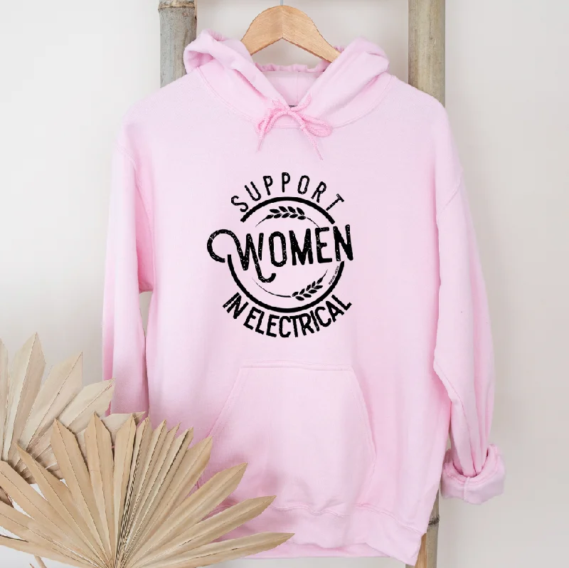 Price Drop sleek zip-up hoodieSupport Women in Electrical Hoodie (S-3XL) Unisex - Multiple Colors!
