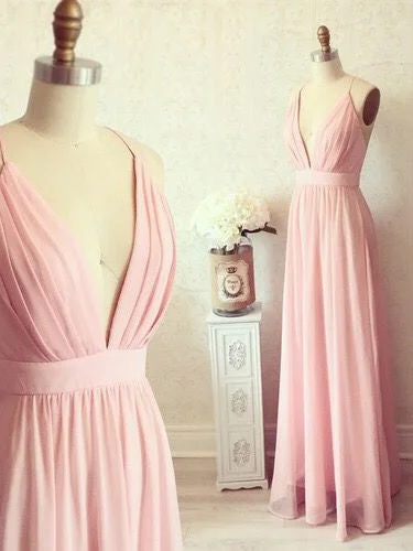 Daily Specials Cheap Cute Prom Dresses Spaghetti Straps A-line Long Prom Dress/Evening Dress JKL065
