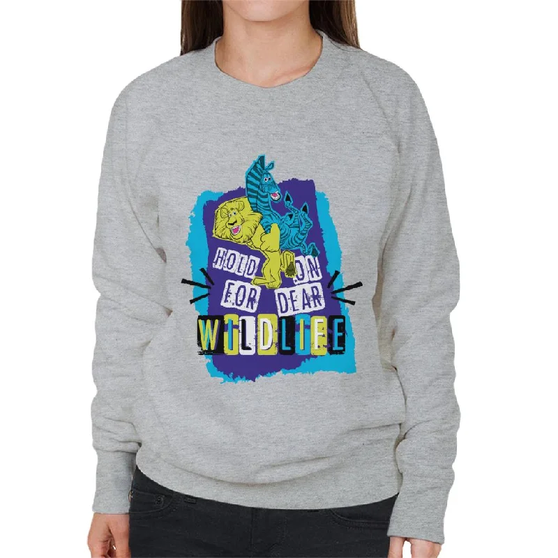 Best Deals cozy workout hoodieMadagascar Hold On For Dear Wildlife Women's Sweatshirt