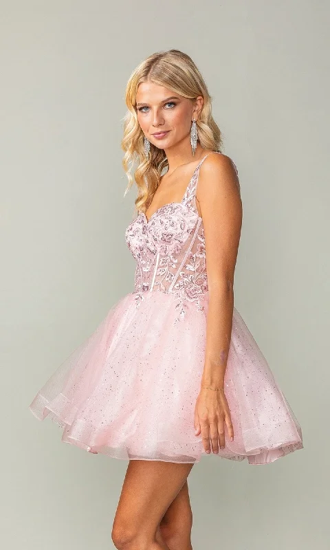 sleeveless dressDancing Queen Short Party Dress 3390