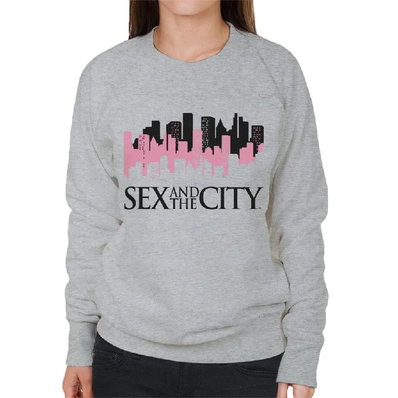Limited Availability high-end athletic hoodieSex and The City Logo City Lights Women's Sweatshirt
