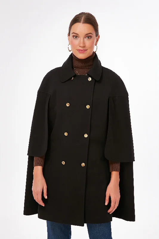 everyday winter coatBlack India Cape