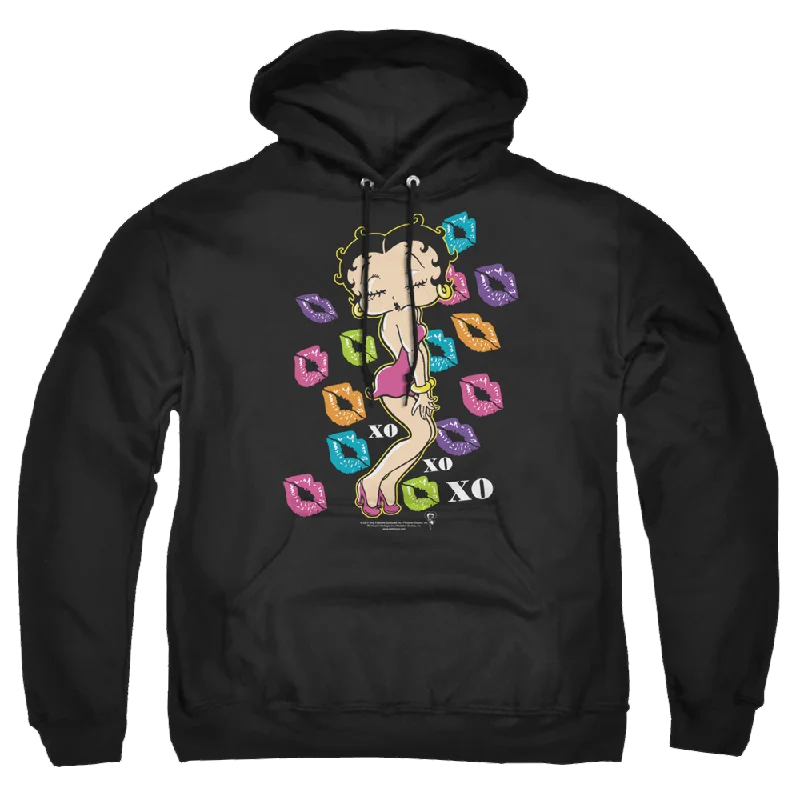 zip-up hooded sweatshirtBetty Boop Tripple Xo - Pullover Hoodie