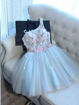 Special Savings Chic Homecoming Dresses One Shoulder Short Prom Dress Beautiful Party Dress JK734