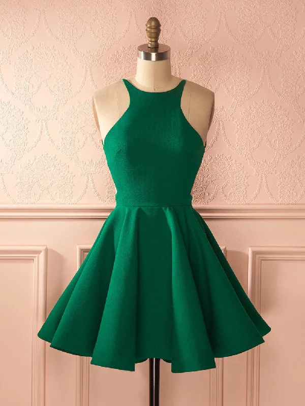 Buy Now Homecoming Dress Hunter Backless Sexy Short Prom Dress Party Dress JK172