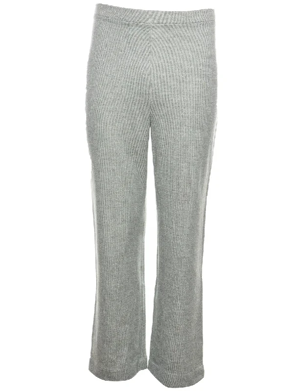 Price Meltdown contemporary trench coatGraff Flared Leg Light Grey Trousers - W27 L29 Price Meltdown contemporary trench coatGraff Flared Leg Light Grey Trousers - W27 L29