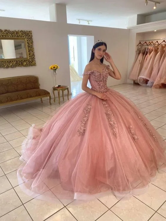Can't Be Beat fitted dressSweet 16 Pink Quinceanera Dresses With Lace Applique Off Shoulder Ball Gown Y469 Can't Be Beat fitted dressSweet 16 Pink Quinceanera Dresses With Lace Applique Off Shoulder Ball Gown Y469