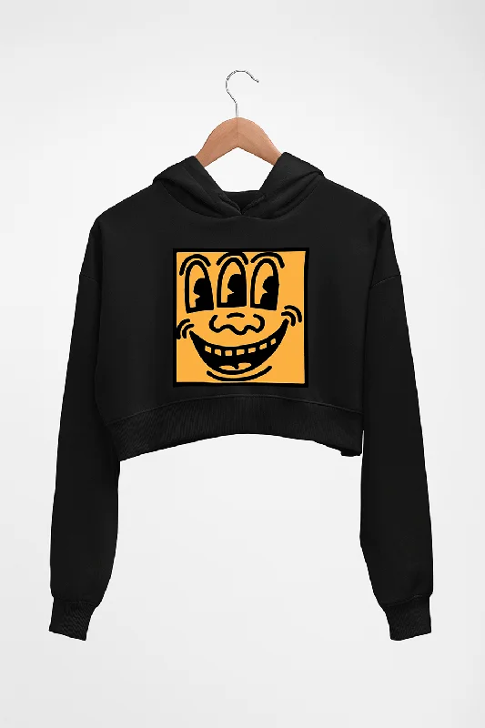 Can't Miss lightweight hoodieKeith Haring Funny Crop HOODIE FOR WOMEN
