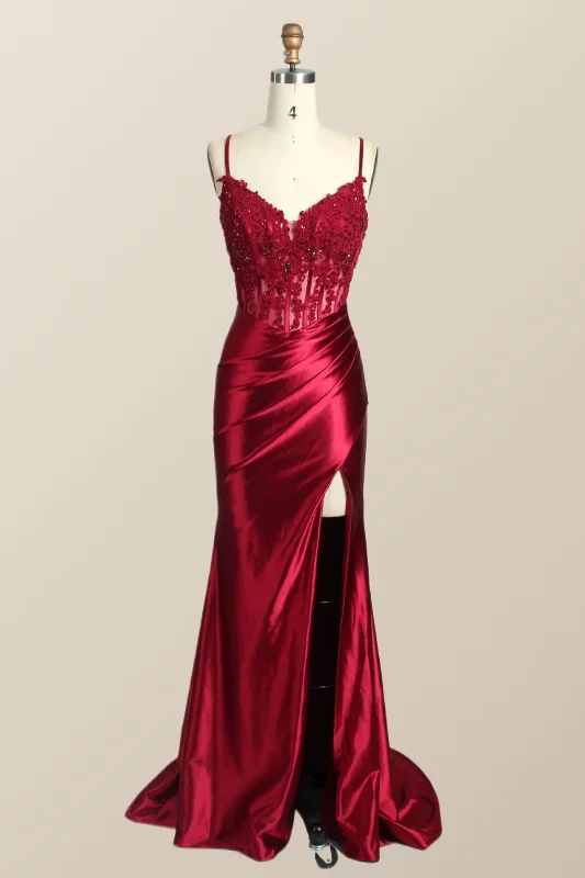 Major Savings off-the-shoulder dressStraps Red Appliques Mermaid Ruched Long Party Dress Major Savings off-the-shoulder dressStraps Red Appliques Mermaid Ruched Long Party Dress