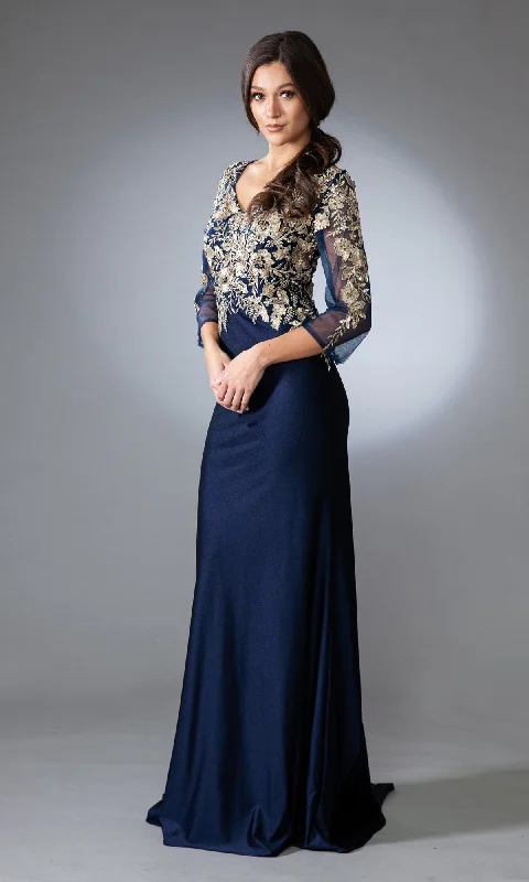 casual day dressAmelia Couture Long Formal Dress 7039