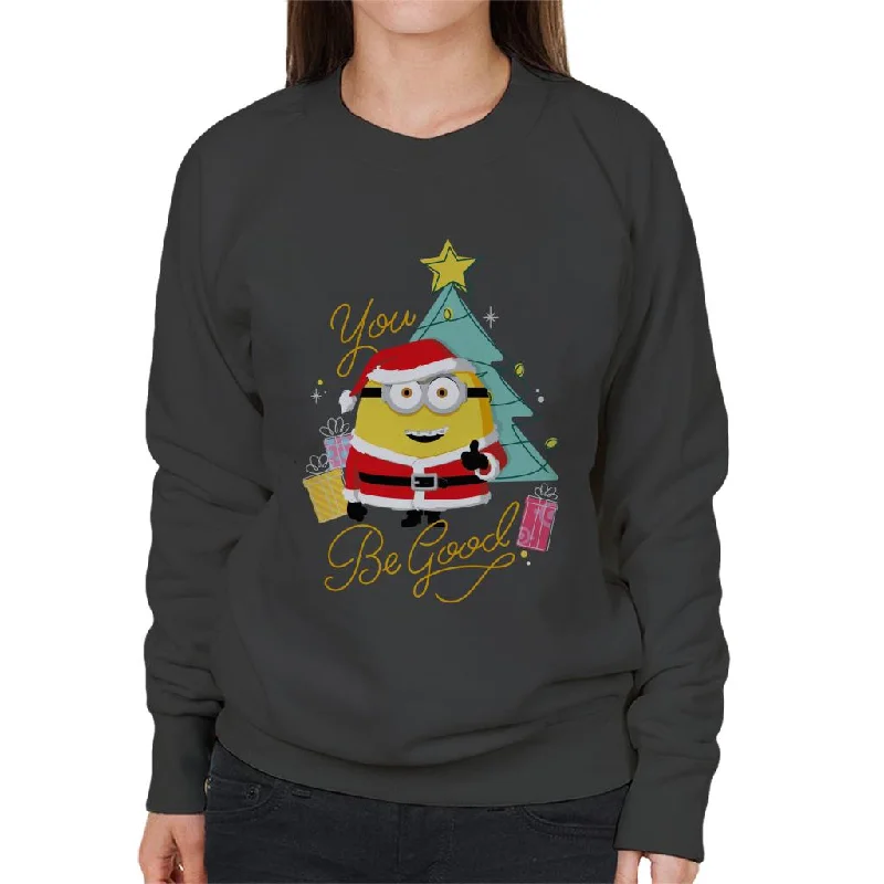 Major Savings cool workout sweatshirtMinions Christmas You Be Good Women's Sweatshirt