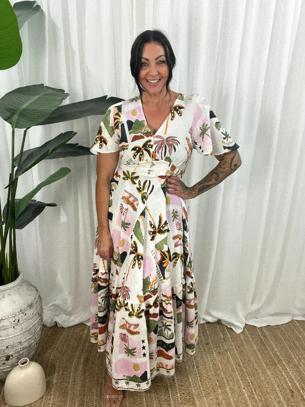 Clearance Items A-line dressMiami Heat Dress