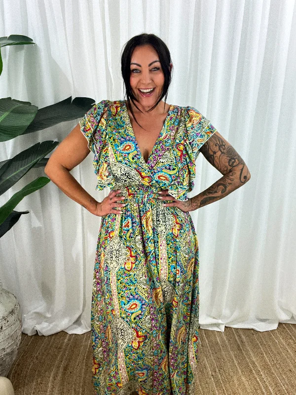 New Arrival flowy dressSecrets Maxi Dress
