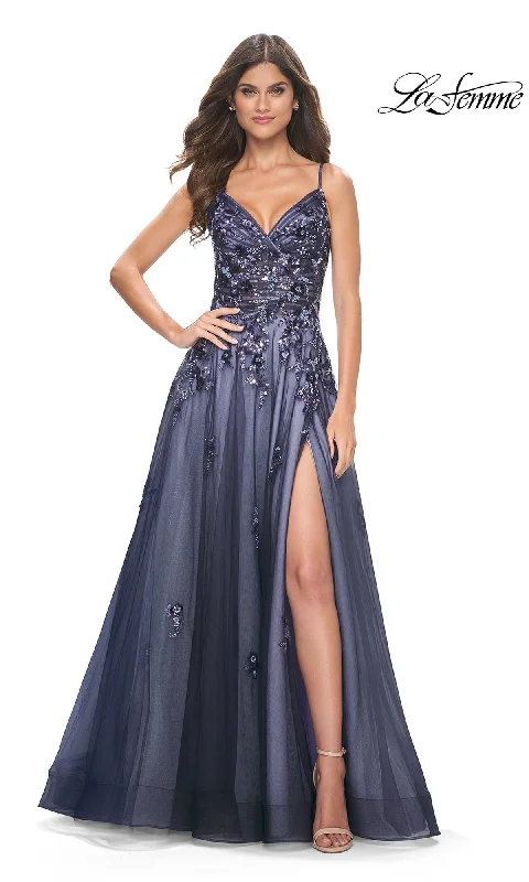 Special Price casual midi dressLa Femme 32185 Formal Prom Dress