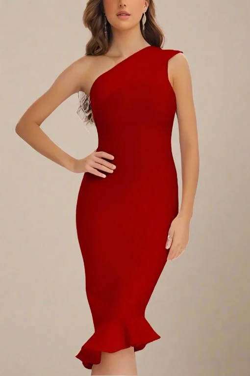 Sale Event casual shift dressAvery Bandage Dress - Red Wine