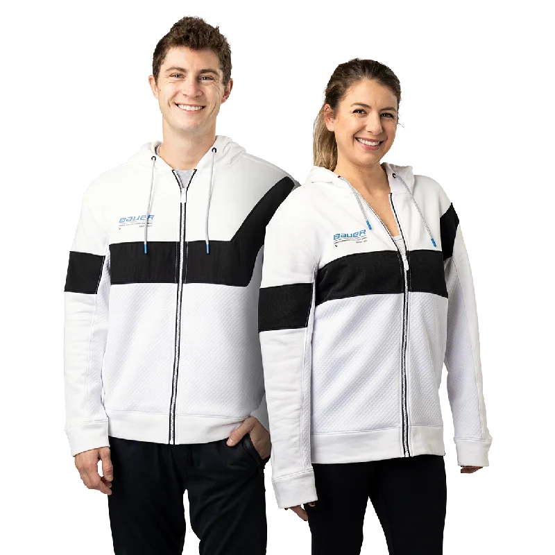 New Deals sleek hoodieBAUER TEXTURED FULLZIP SENIOR