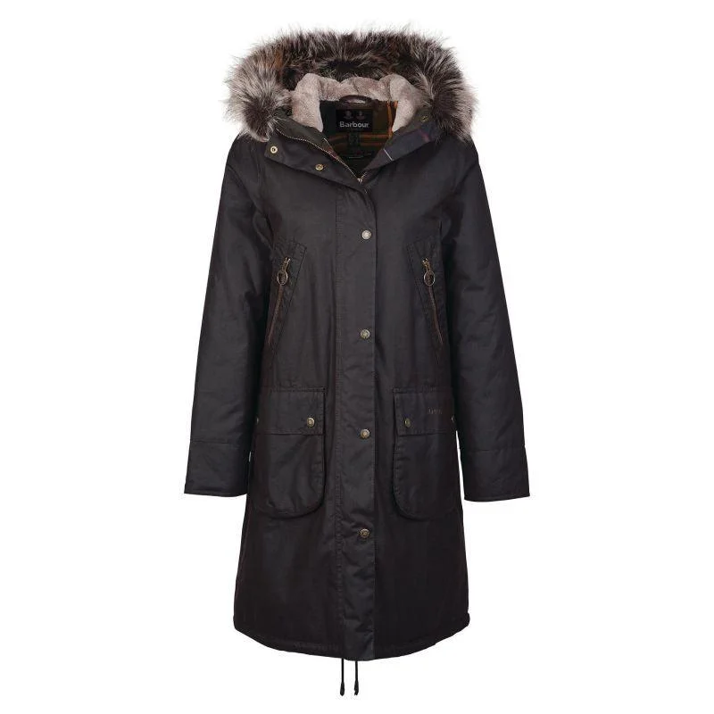 Act Now insulated winter jacketBarbour Stavia Ladies Wax Jacket - Rust/Classic