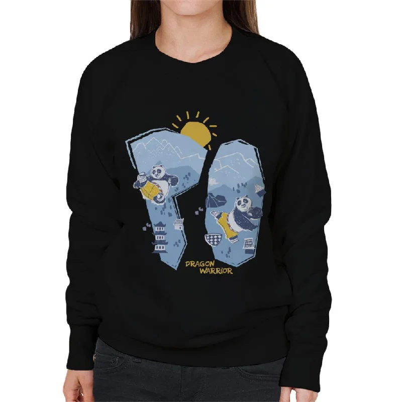 Price Meltdown minimalist gym sweatshirtKung Fu Panda Po Dragon Warrior Women's Sweatshirt