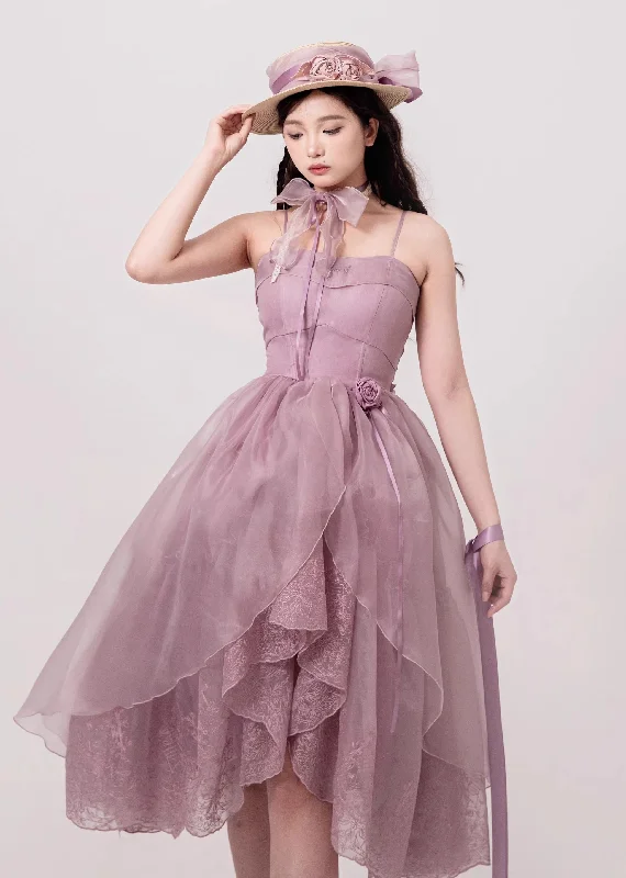 Members Only casual summer dressZJstory~Sonnet Summer~Sweet Lolita Dress Set Embroidery Shirt Tiered Jumper Dress