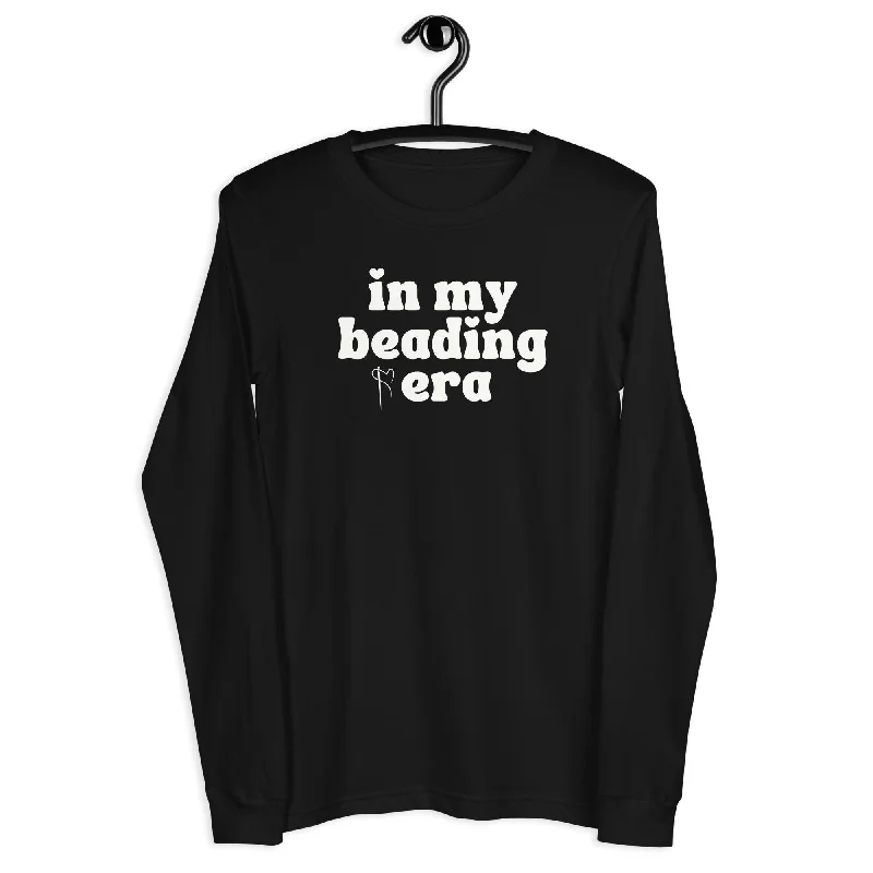 Factory Direct Sale trendy sports sweatshirtIn My Beading Era <3 IYKYK Long Sleeve