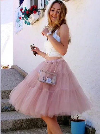Closeout Sale Two Piece Homecoming Dresses A-line Beautiful Short Prom Dress Simple Party Dress JK772