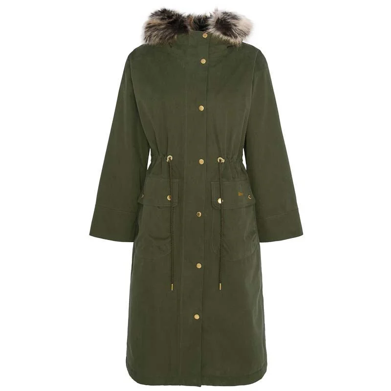 Special Buy padded coatBarbour Deer Waterproof Ladies Jacket - Olive/Classic