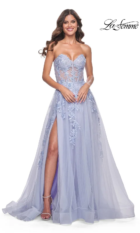 romantic dressLa Femme 32082 Formal Prom Dress