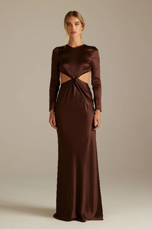 Hurry In boho-chic dressBlake Espresso