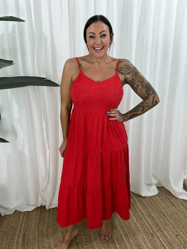 Epic Deals stylish dressChilton Dress - Red