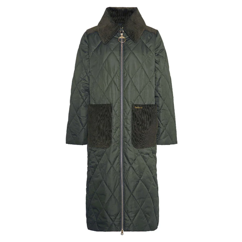 urban coatBarbour Malton Quilt Ladies Jacket - Olive/Ancient