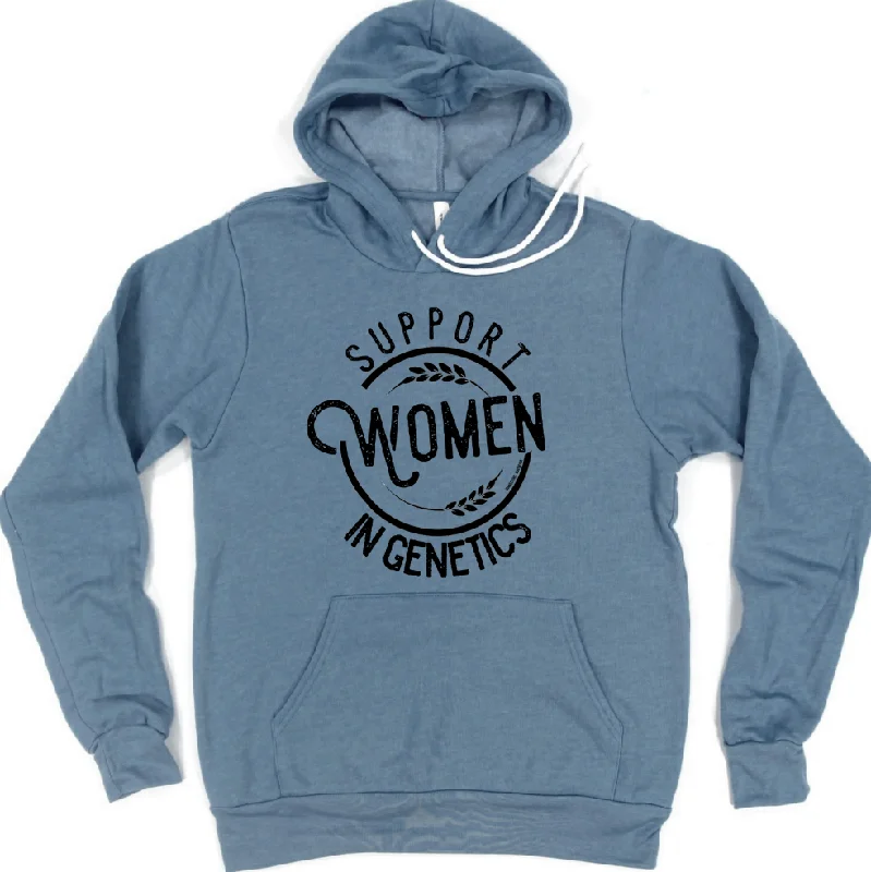 Deal Frenzy cozy hooded sweatshirtSupport Women in Genetics Hoodie (S-3XL) Unisex - Multiple Colors!