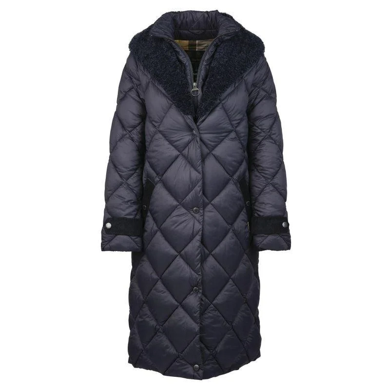 Members Only premium puffer coatBarbour Tolsta Ladies Quilted Jacket - Dark Navy/Dress