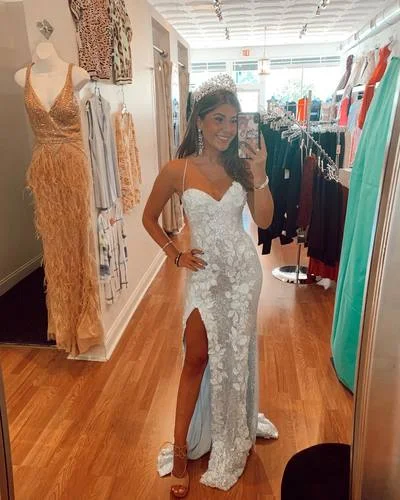 Great Deals winter dressSparkle Sequin Mermaid Appliques Long Prom Dress Y1251