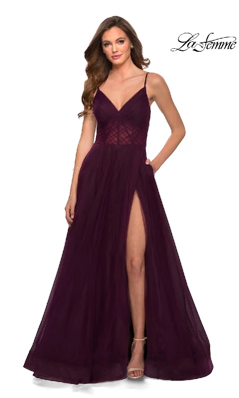 Extra Discounts bodycon dressLa Femme 29076 Formal Prom Dress