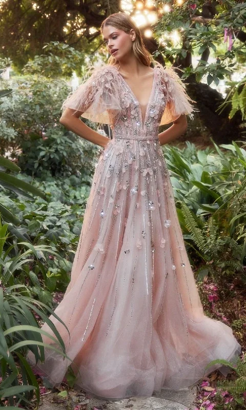 Limited Edition one-shoulder dressLong Formal Dress A1176 by Andrea & Leo