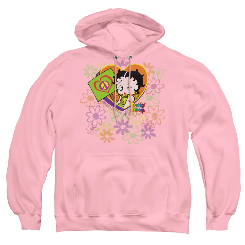 Best Deals zip-up hoodie for gymBetty Boop Peace Love And Boop - Pullover Hoodie