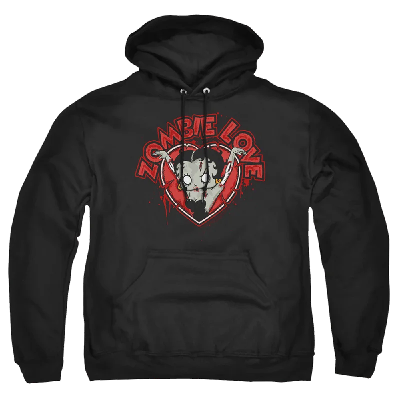 zip-up hoodie for gymBetty Boop Heart You Forever - Pullover Hoodie