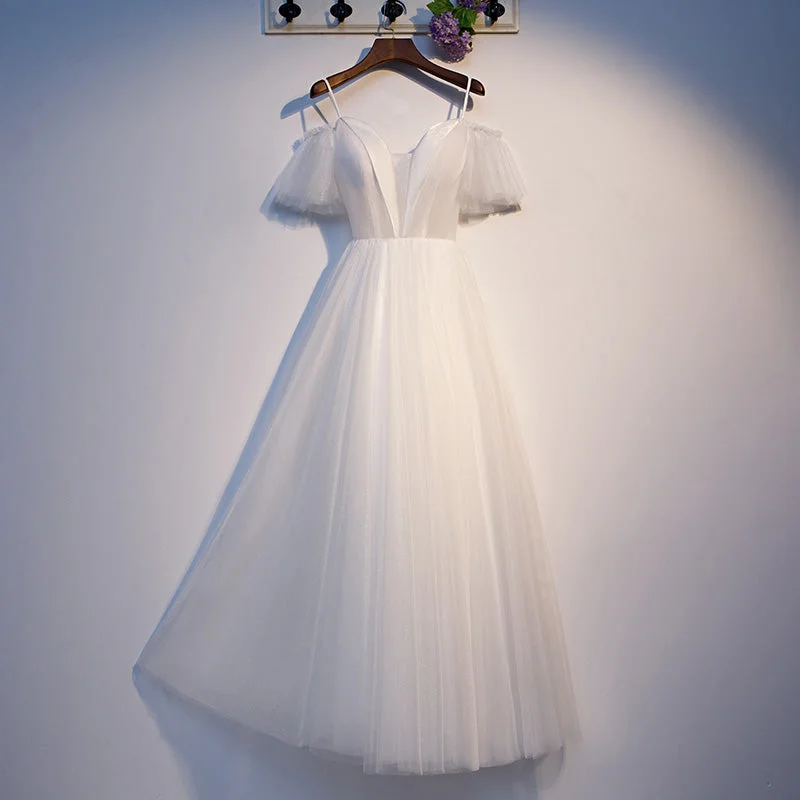 The Best Prices trendy dressWhite tulle short homecoming dress s97