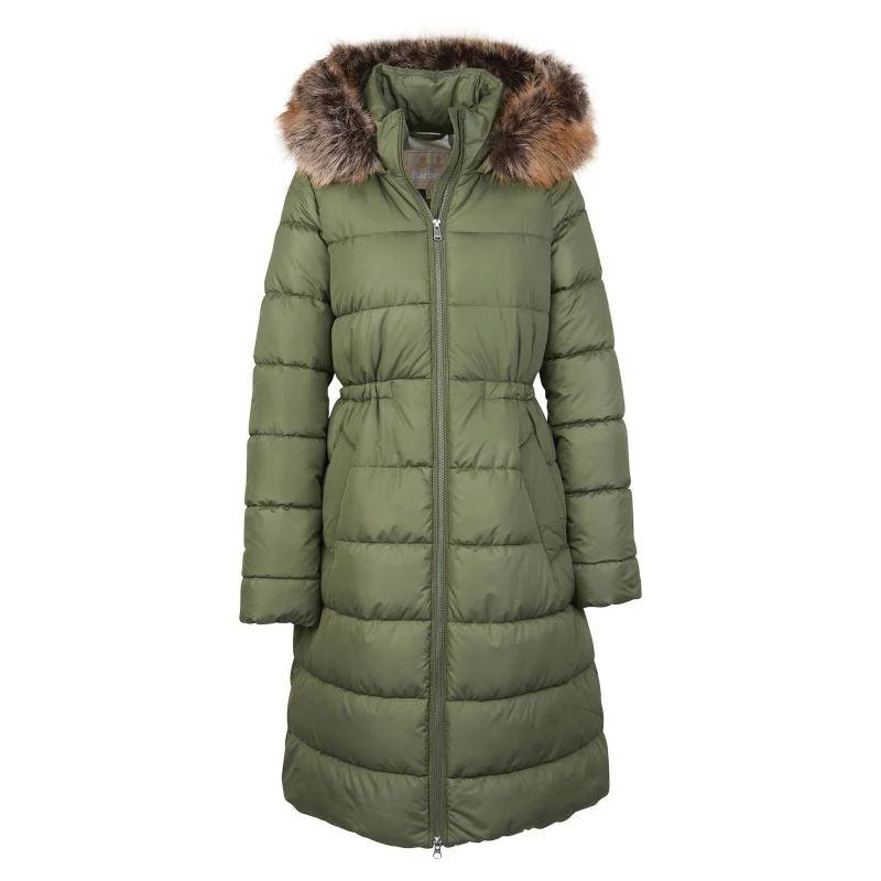 Savings Galore warm trench coatBarbour Francesca Ladies Quilted Jacket - Winterpine/Mono Tartan