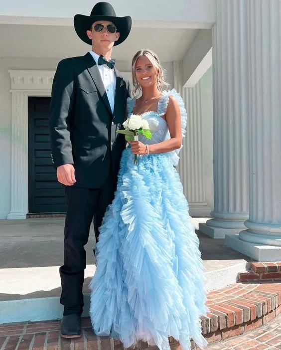 Savings Alert wool dressElegant A-line Light Blue Tulle Prom Dress,Graduation Dress Y975 Savings Alert wool dressElegant A-line Light Blue Tulle Prom Dress,Graduation Dress Y975