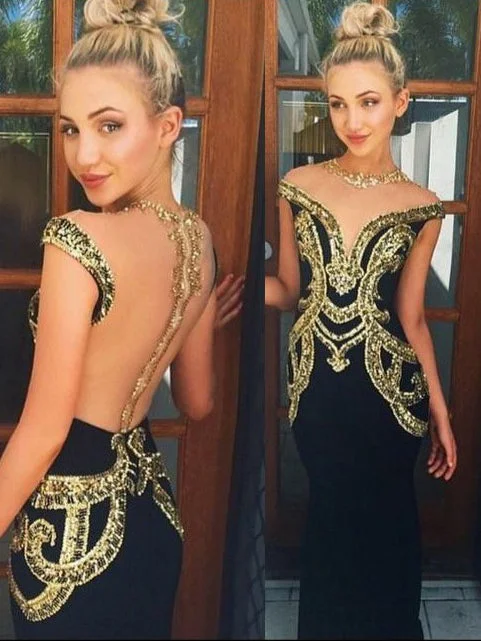 Bargain Prices Royal Blue Prom Dresses Sheath Elastic Woven Satin Prom Dress/Evening Dress JKS092